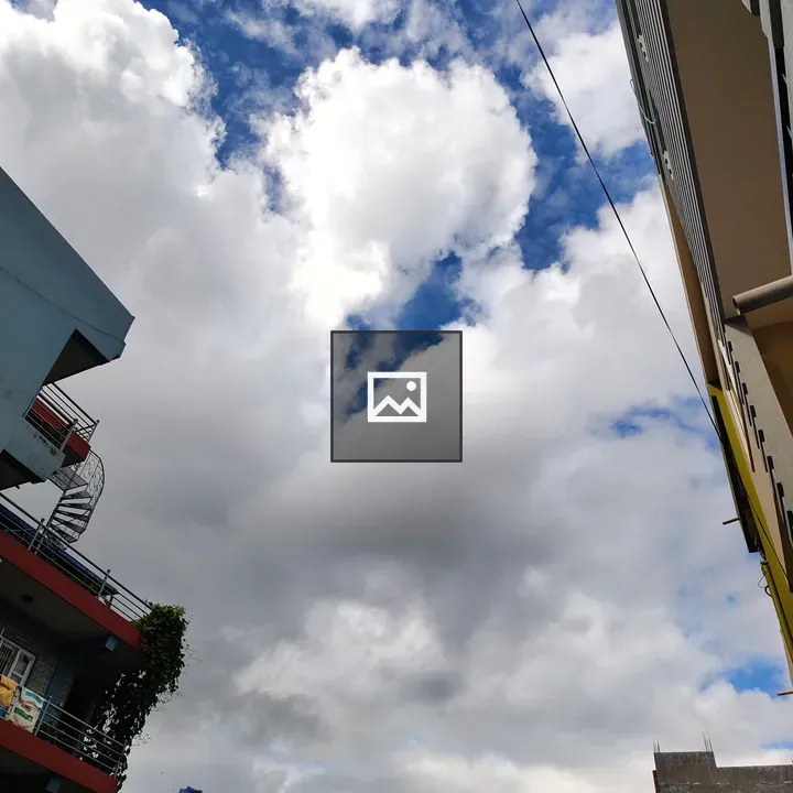 Partly Cloudy Sky View
