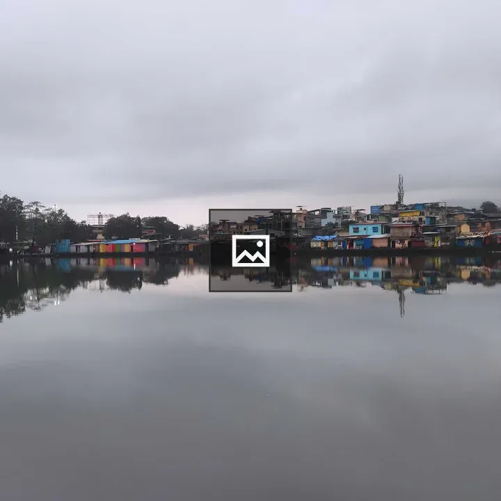 Mirror image at Khandala lake