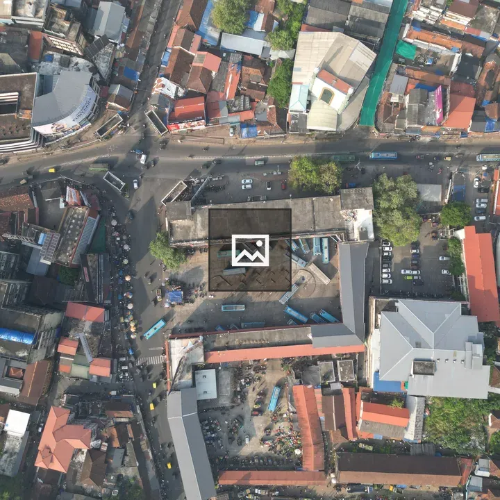Aerial View of Palayam Bus Stand