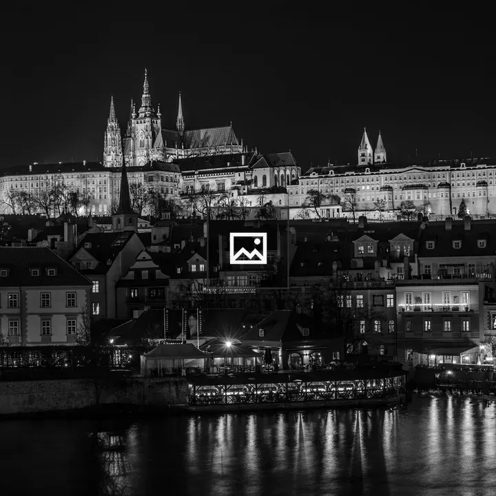 Prague Castle by Night