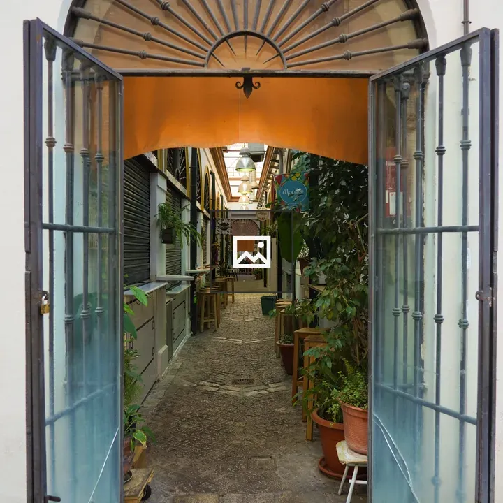 Long Passage Through Market