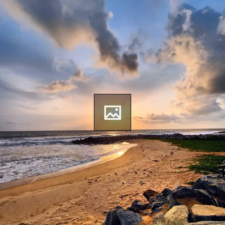 Sunset at Maravanthe Beach