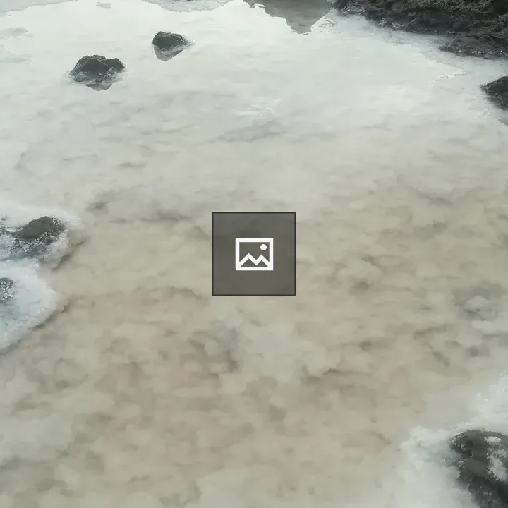 Salina coastal salt rocks