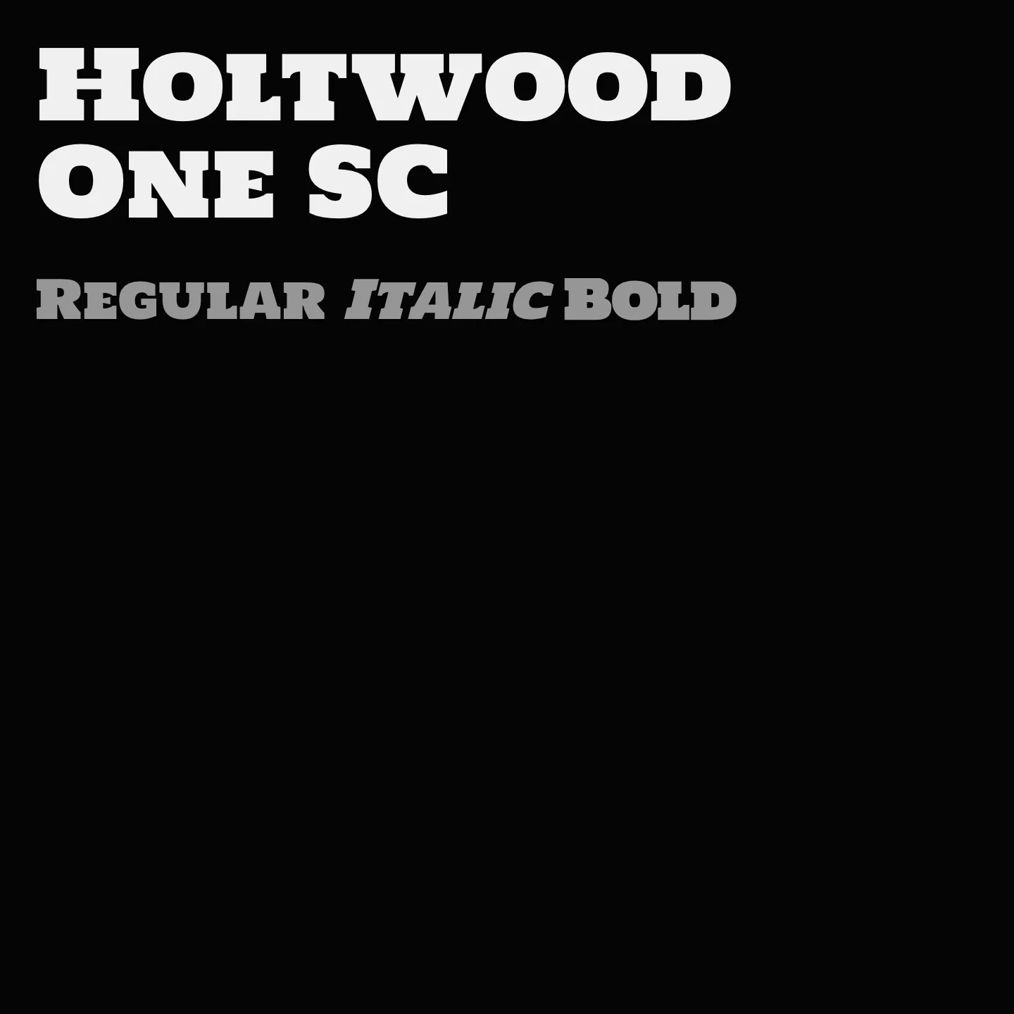 Holtwood One SC