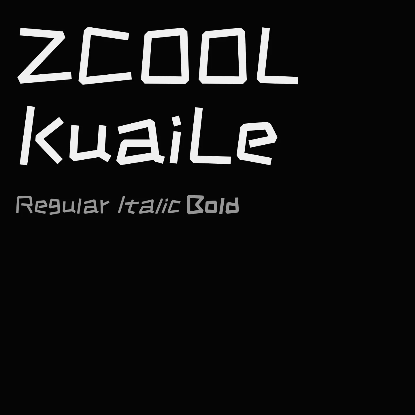 ZCOOL KuaiLe