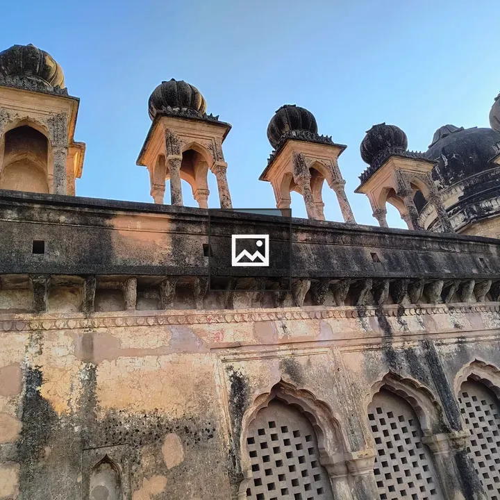 Old Stone Building Structure at Kalinjar Fort