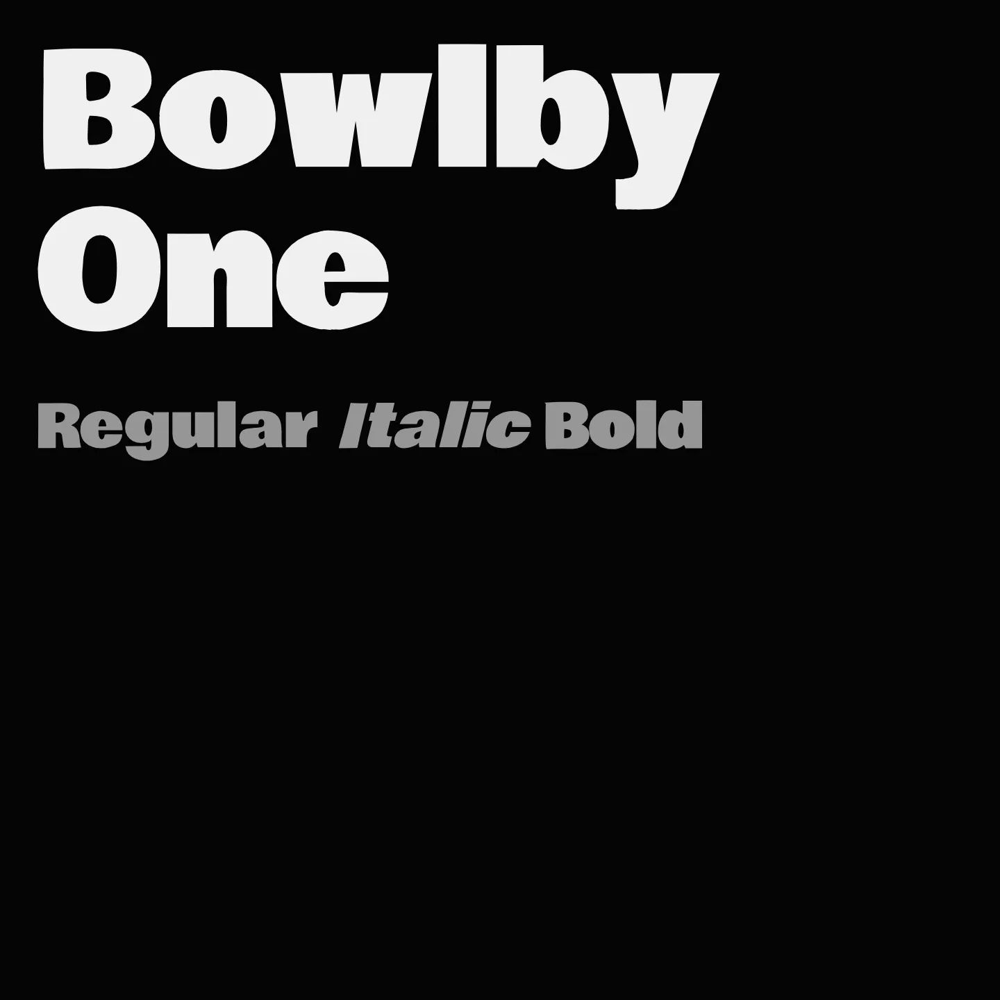 Bowlby One