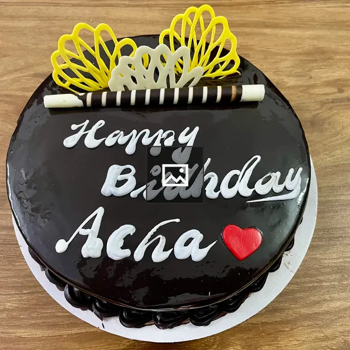 Chocolate Truffle Birthday Cake