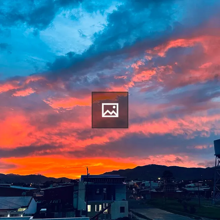 Sunset in Tejar de El Guarco