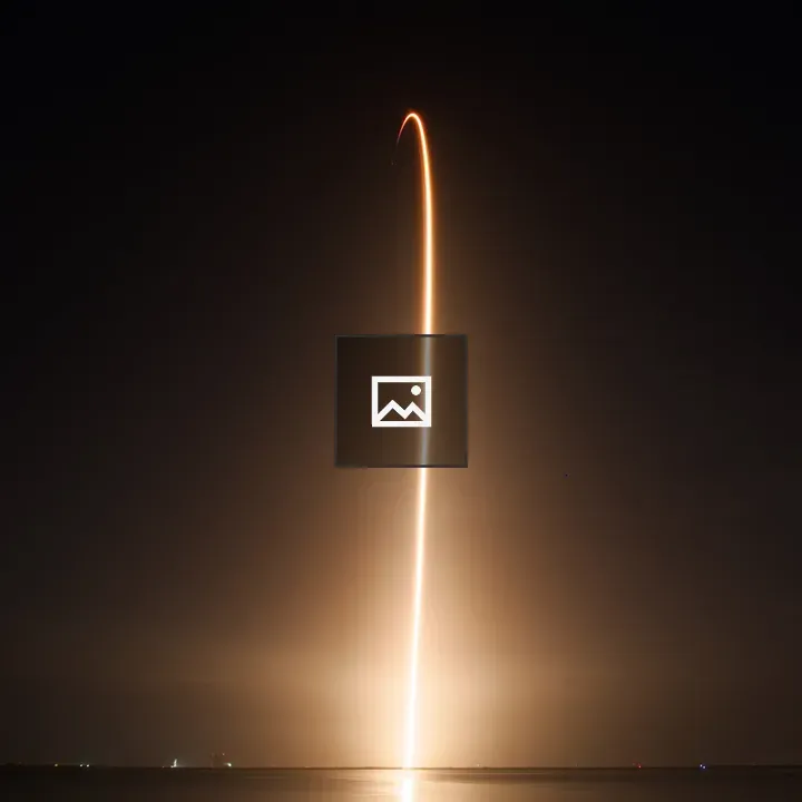 Falcon 9 Rocket Night Launch