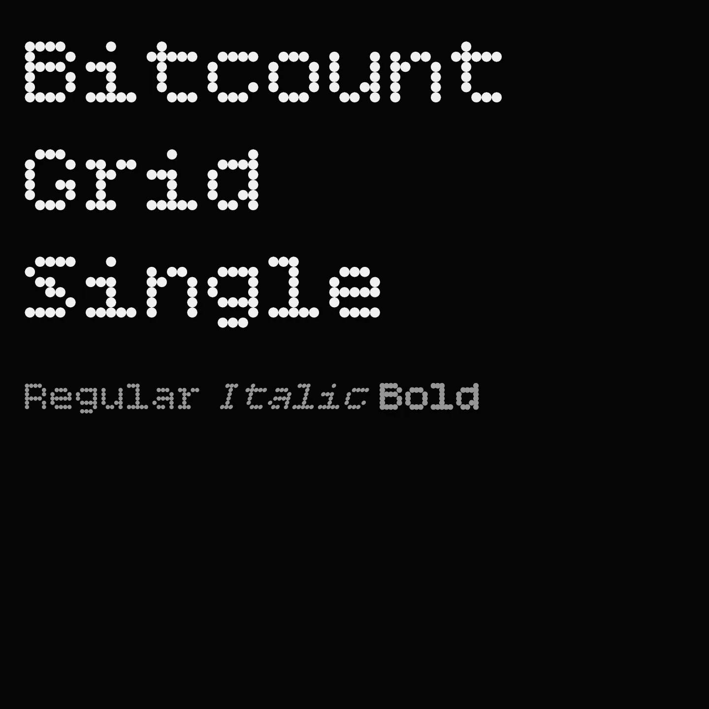 Bitcount Grid Single