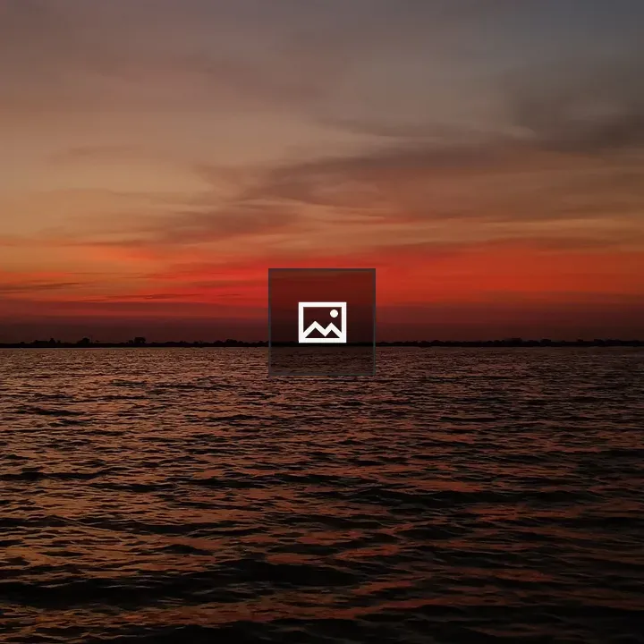 Sky Colors at Sunset over Lake