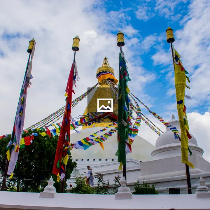 Boudha Stupa in Kathmandu