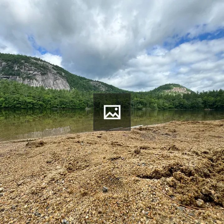 Wet Beach at Echo Lake with Ledges