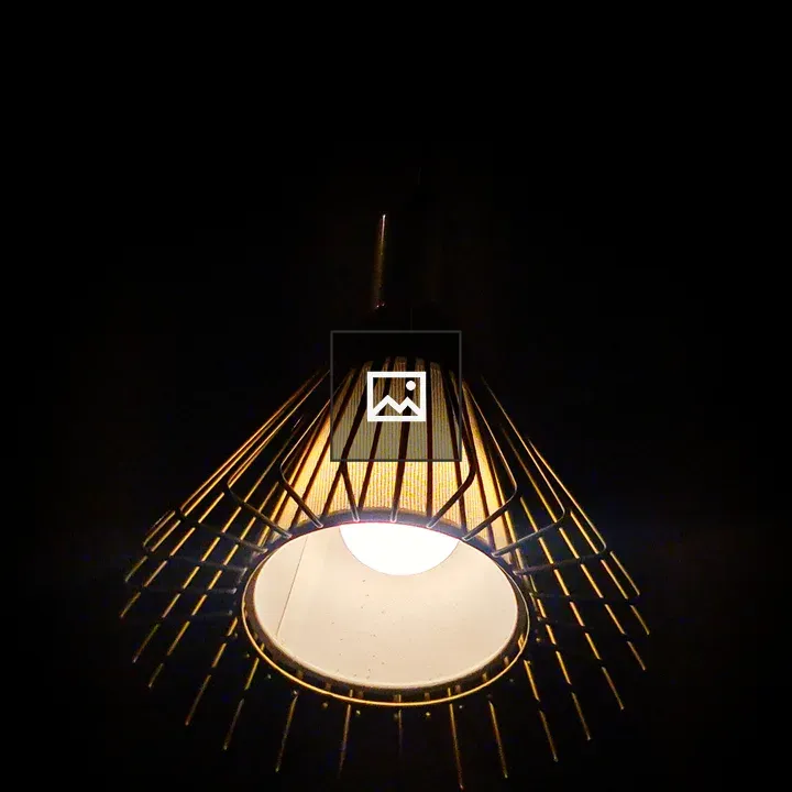 Overhead suspended light