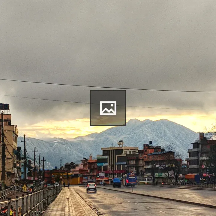 Winter morning in Kathmandu Valley