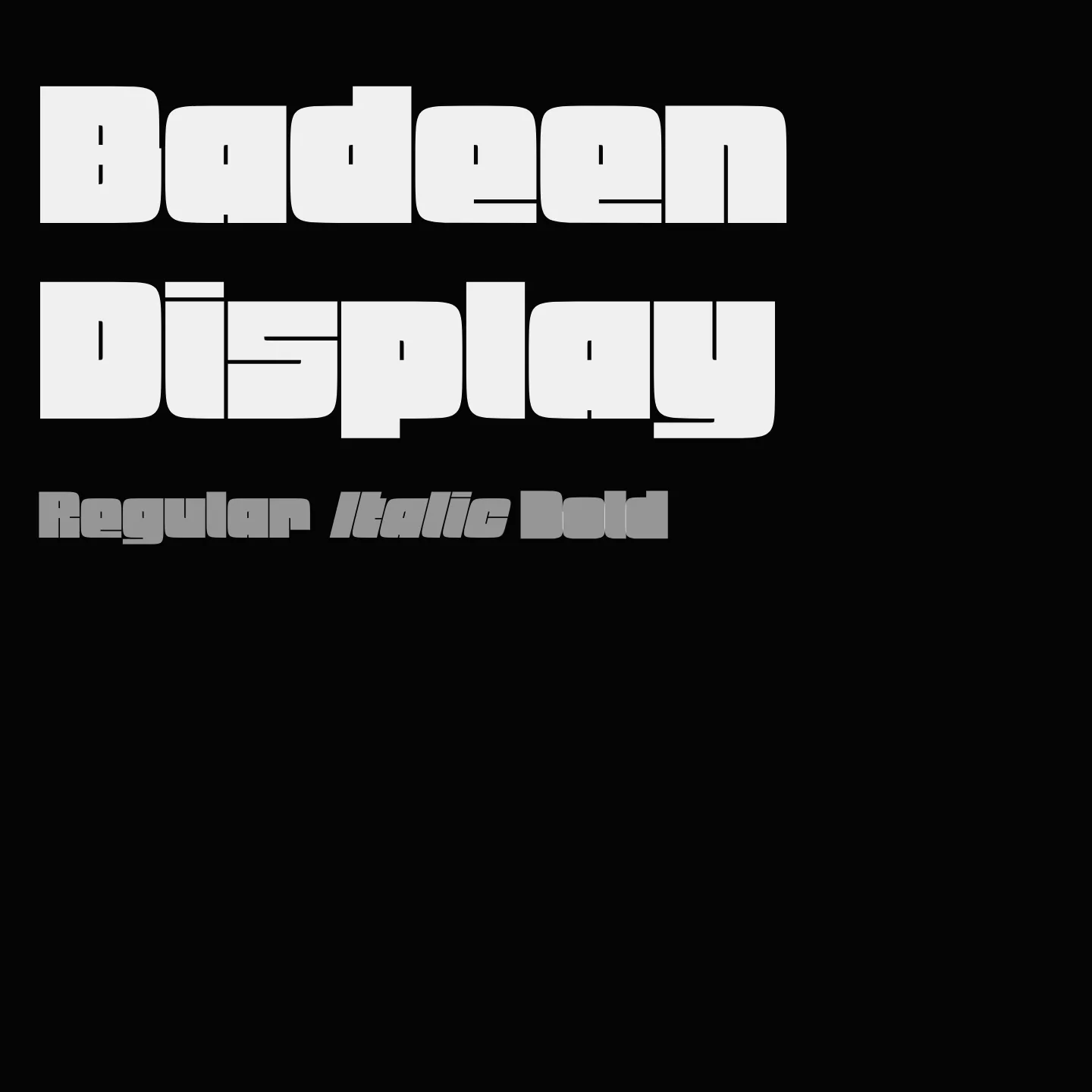 Badeen Display