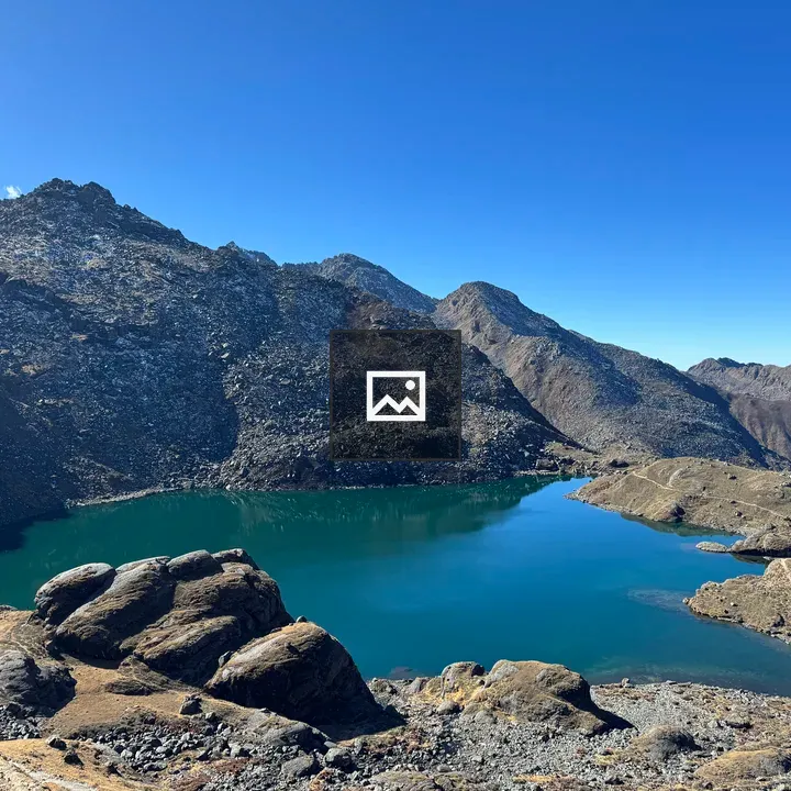 Turquoise Mountain Lake