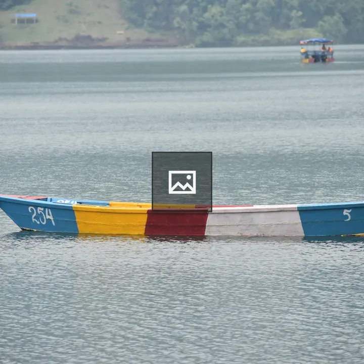 Boat in Begnastal, Pokhara