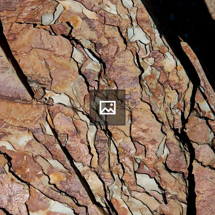 Shale with crack pattern