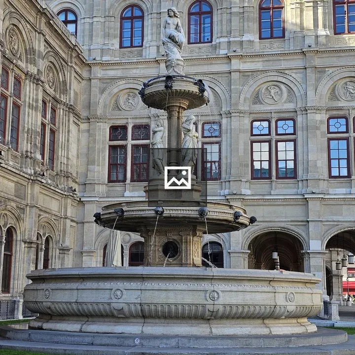 Opernbrunnen Fountain at Vienna State Opera