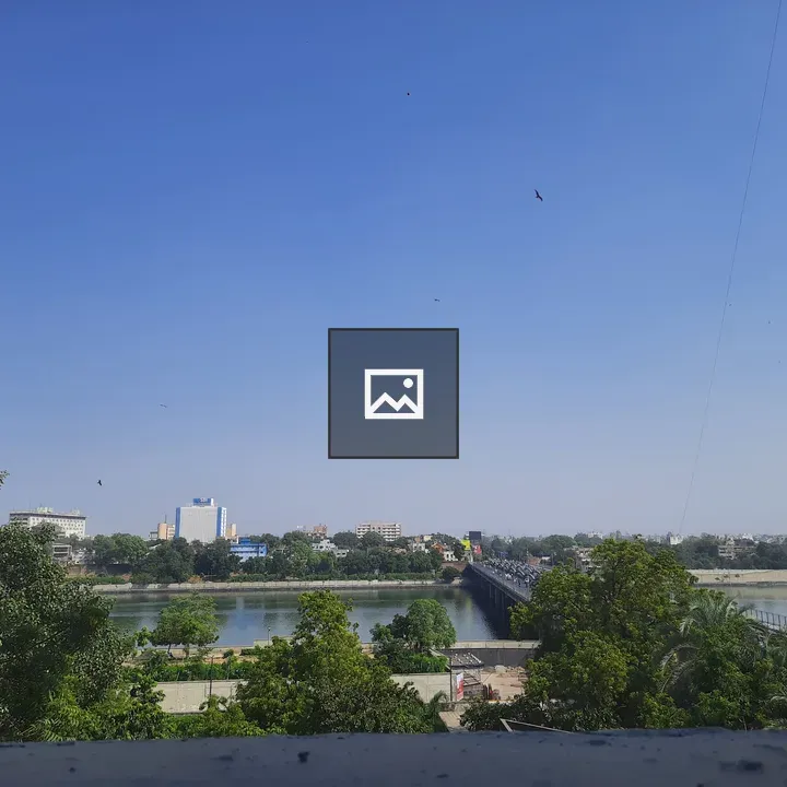 Cityscape with Bridge and River
