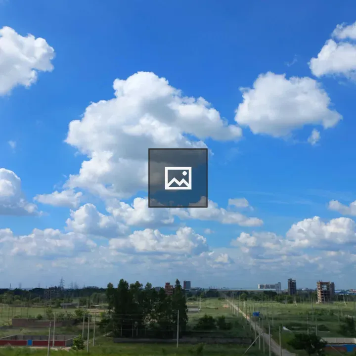 Autumn Day in Dhaka Sky