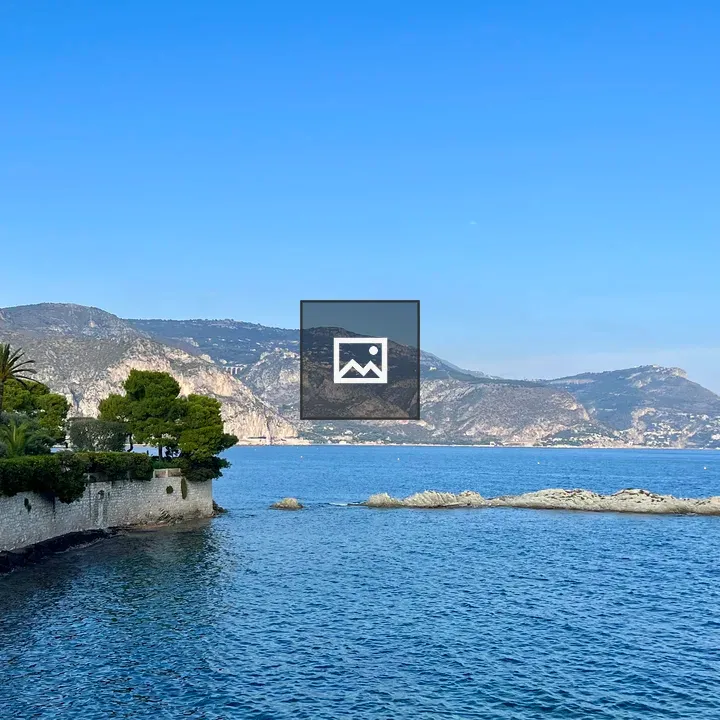 Promenade view over Saint-Jean-Cap-Ferrat