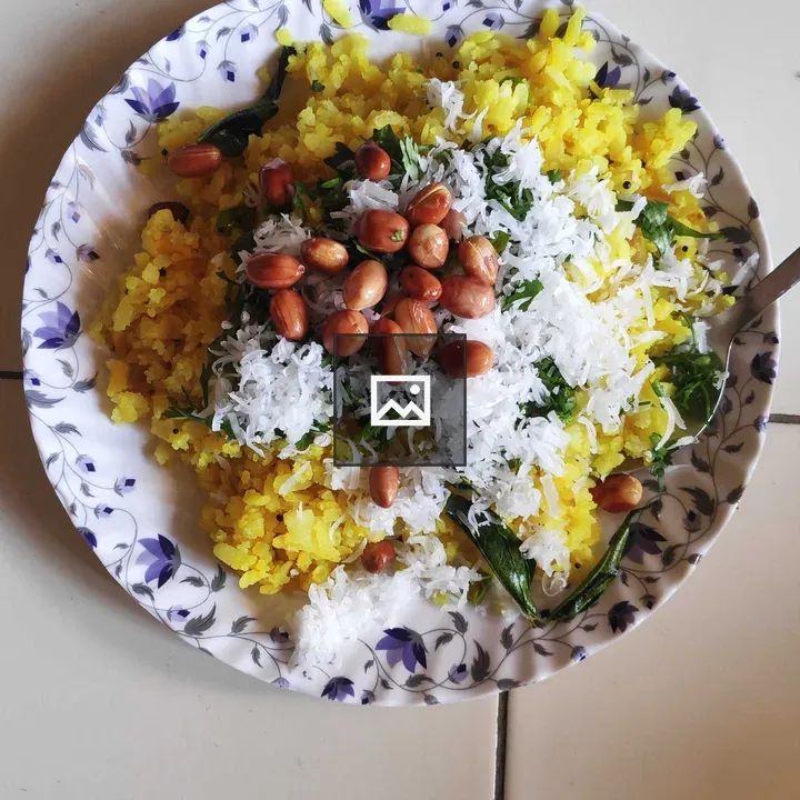 Kanda Poha dishware