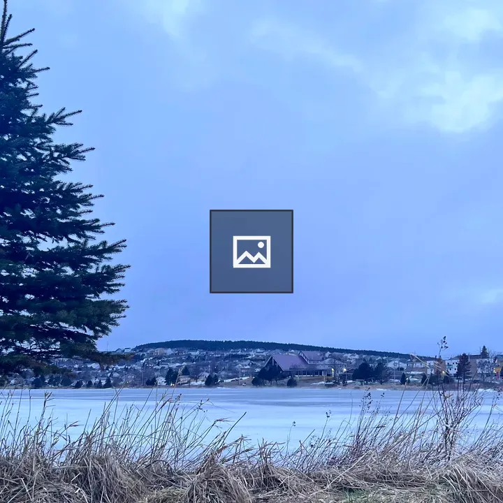 Frozen Mundy Pond Scene