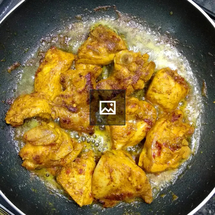 Frying chicken in Southern style
