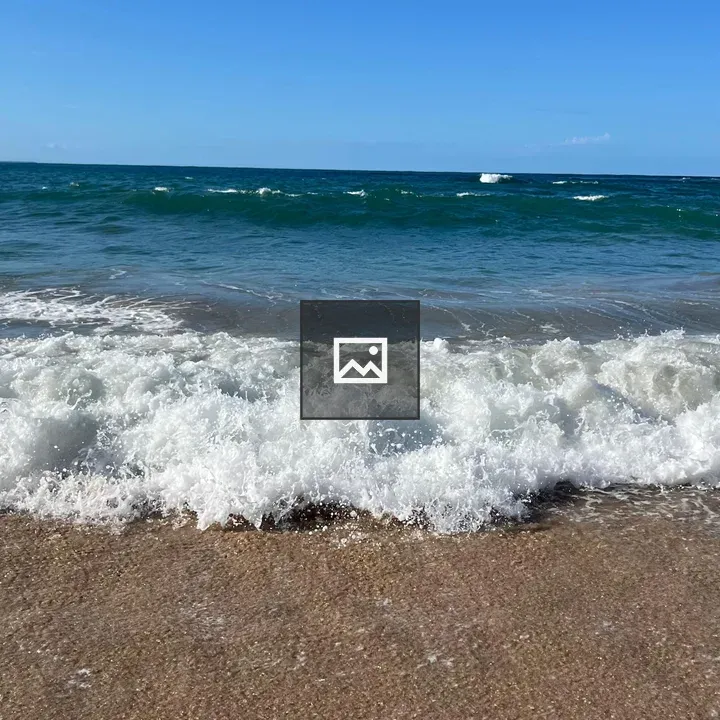 Ocean Waves on Sandy Beach