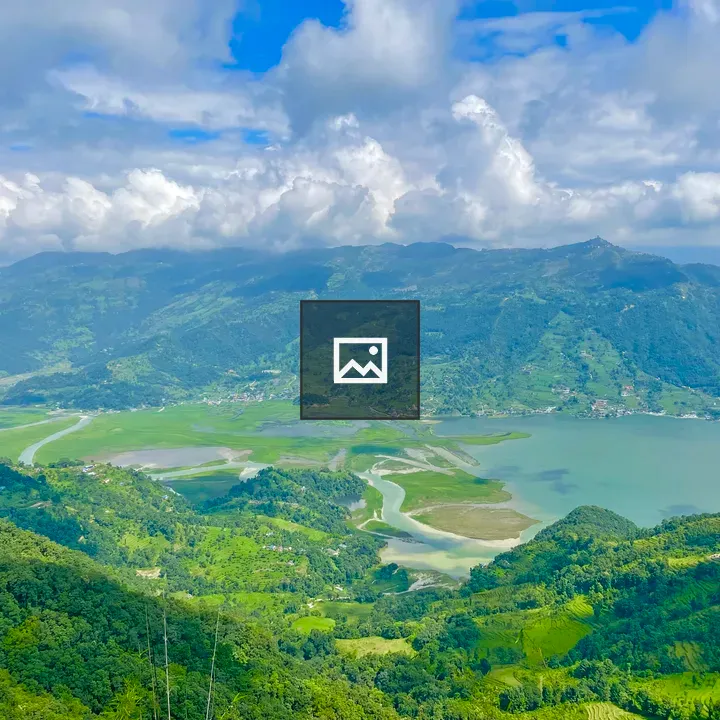 Phewa Lake from Pumdikot Hills
