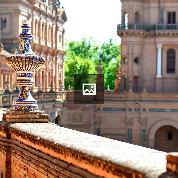 Ornament in Plaza de España