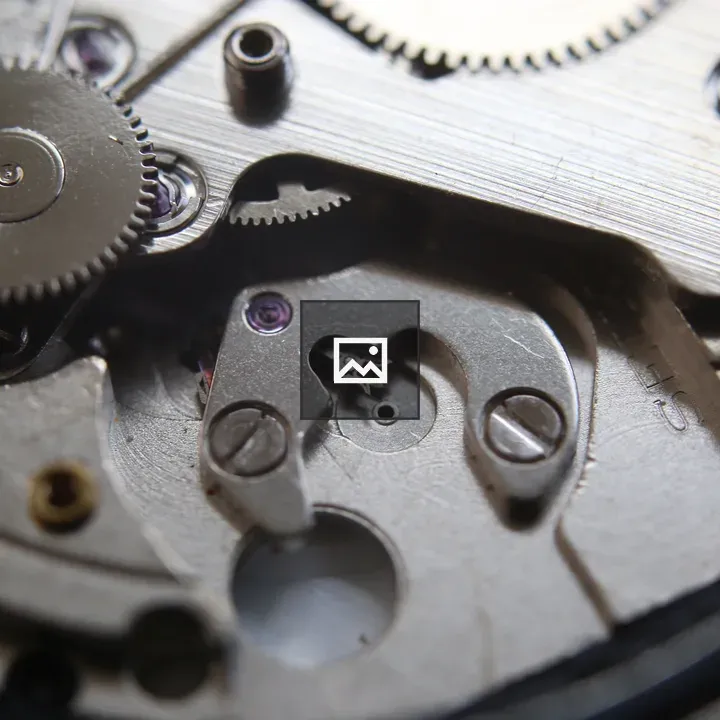 Seiko watch movement closeup