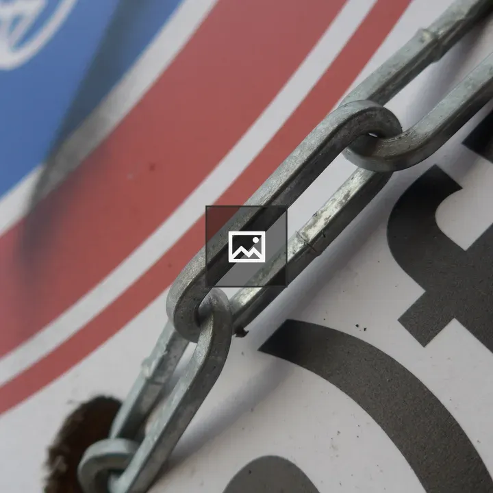 Chain with street sign