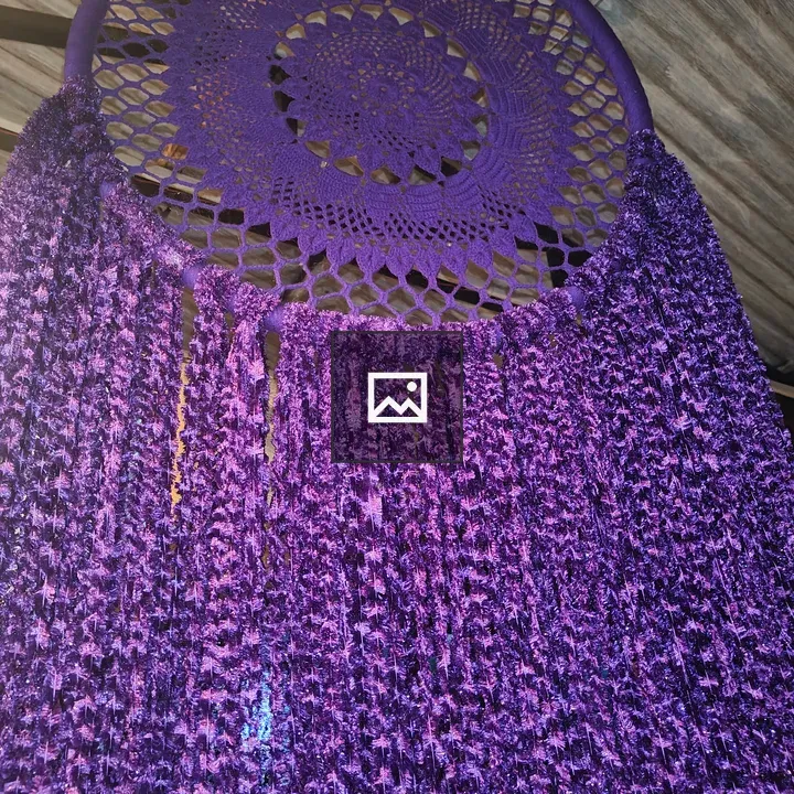 Purple dream catcher ceiling