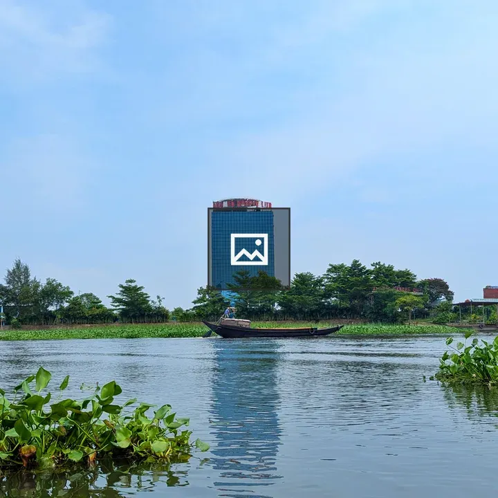 Boat on the Titas River