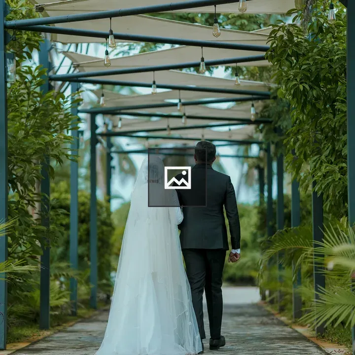 Married couples walking along a path