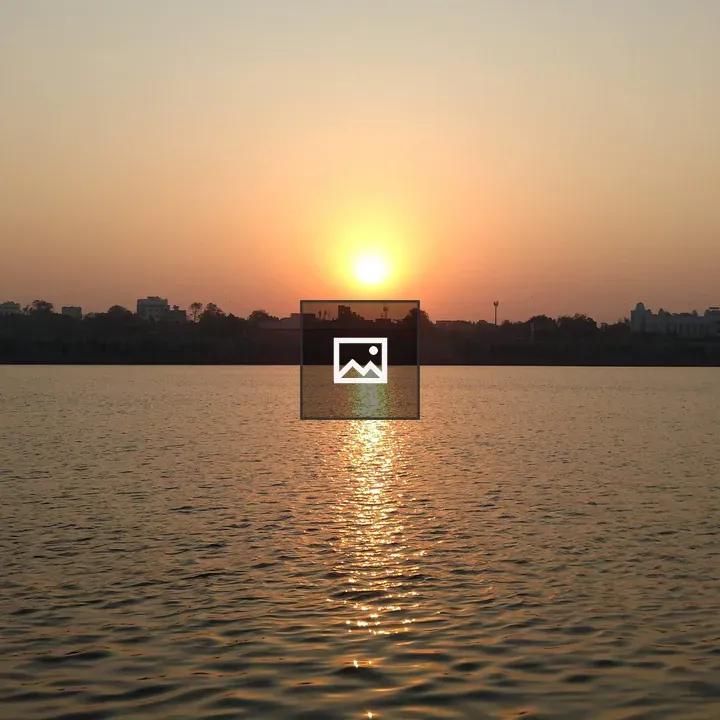 Sunrise over Sabarmati River
