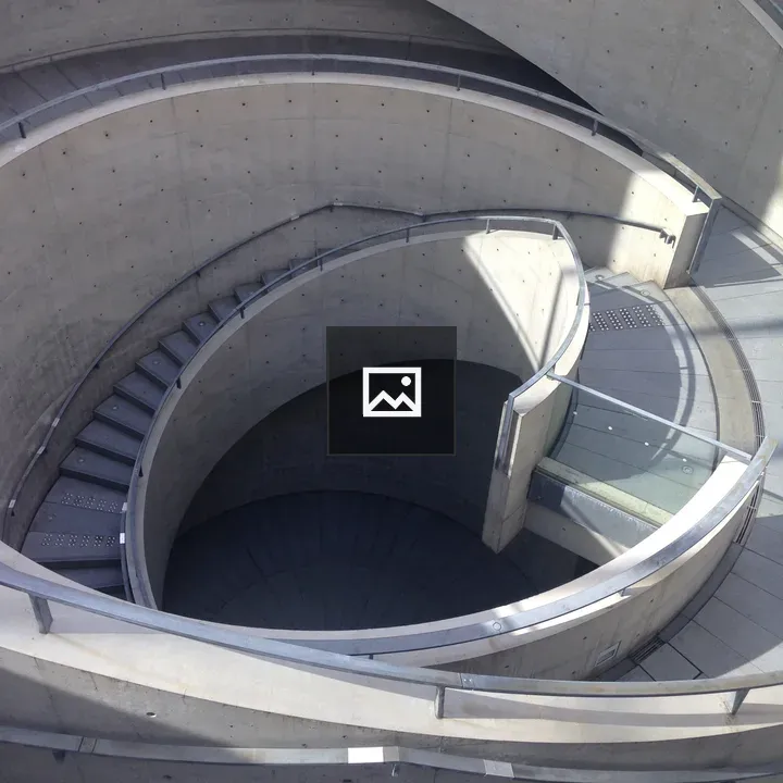 Staircase at Hyogo Prefectural Museum of Art