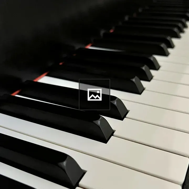 Yahama Baby Grand Piano Keyboard