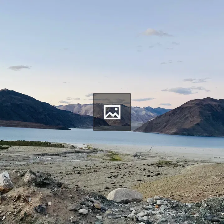 Pangong Lake Scenic View