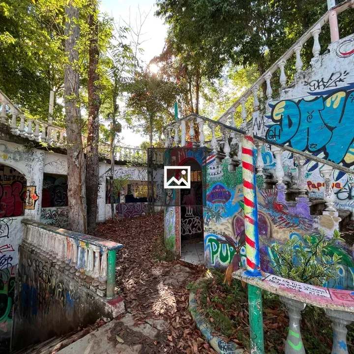 Graffiti on Abandoned Building