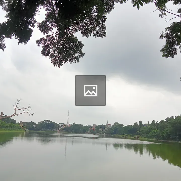 Lake Scene with Reflections
