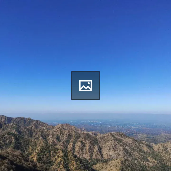 Mountain with Blue Sky