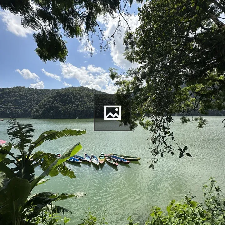 Landscape with water and greenery