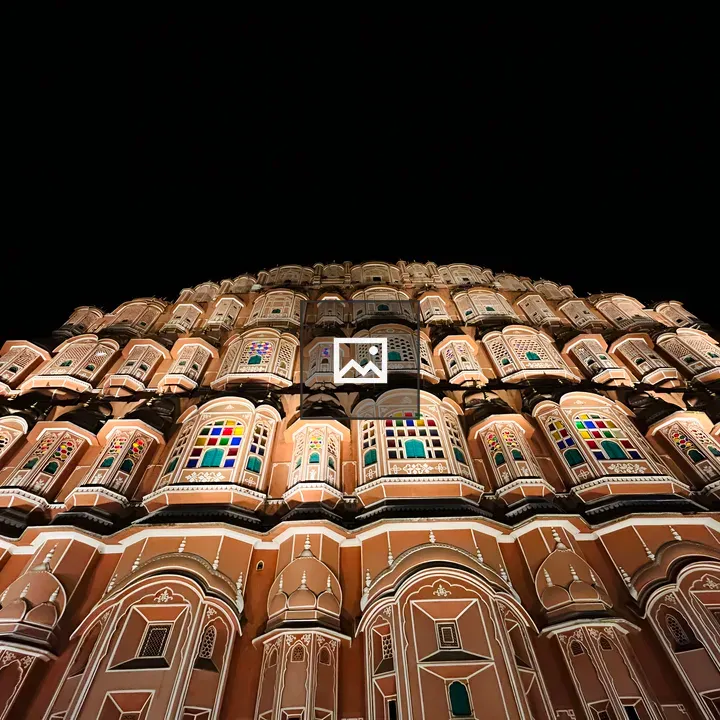 Hawa Mahal Night View
