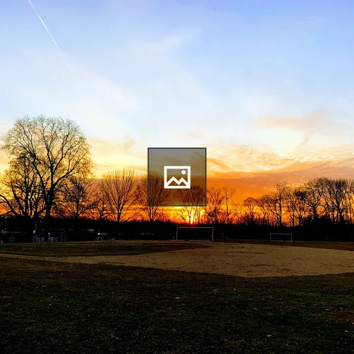 Sunset Over Towson Field