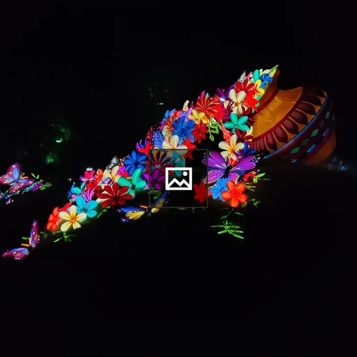 Illuminated pot with giant nautilus shell